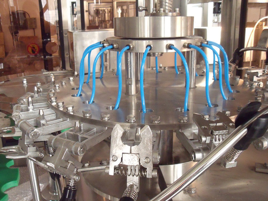 3 elétricos em 1 linha de produção tampando de enchimento da máquina da lavagem para a garrafa redonda/do quadrado ANIMAL DE ESTIMAÇÃO