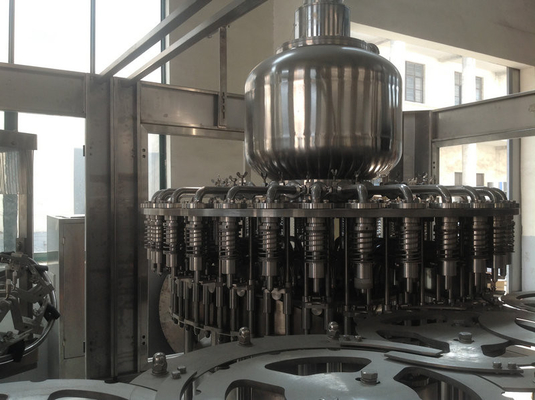 Máquina de enchimento quente da bebida totalmente automático para o suco de fruto, cabeça da bebida 12 do chá - 50 cabeças