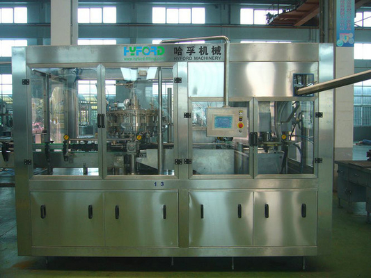 A máquina de enchimento da lata de alumínio e pode emendando a máquina 2 em 1 unidade para a bebida carbonatada